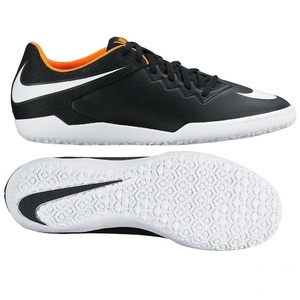Nike HypervenomX Pro Street IC (черно-белые, 768895-018)