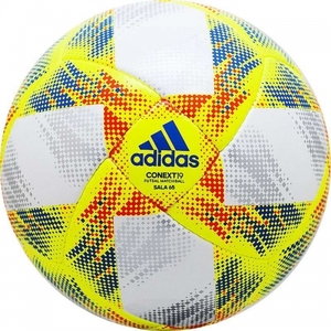 Мяч футзальный Adidas Conext 19 Sala 65 FIFA №4 White-Yellow (DN8644). Доставка ~ 1-3 дня