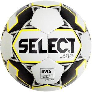 Мяч футзальный Select Futsal Master IMS (129) №4 White-Yellow-Black (1043446051)