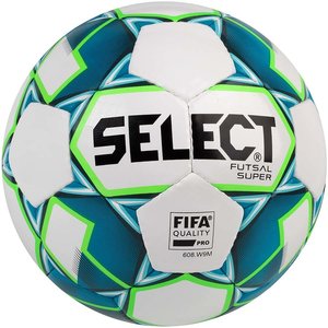 Мяч футзальный Select Futsal Super 2018 FIFA Quality (250) №4 White-Blue (3613446002)