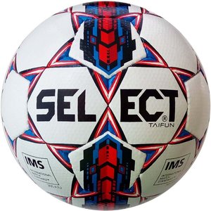 Мяч футбольный Select Taifun (017) №5 White-Blue-Red (3855121039) 