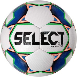 Мяч футбольный для детей Select Talento (305) №4 White-Blue (0774846002)