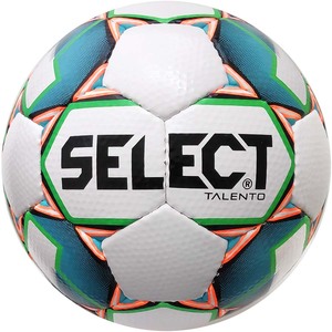 Мяч футбольный для детей Select Talento (306) №3 White-Green (0773846004)