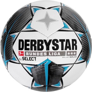 Мяч футбольный Select Derbystar MB BL Brillant Replica (147) №5 White-Black-Grey (3955100038). Доставка ~ 1-3 дня