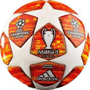 Мяч футбольный Adidas Finale Madrid 19 OMB FIFA №5 White-Orange (DN8685). Доставка ~ 1-3 дня