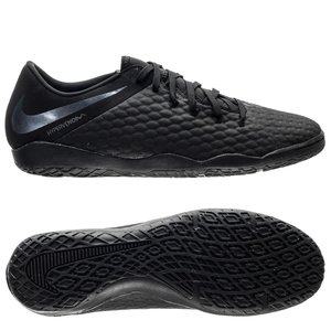 Nike Hypervenom 3 Academy IC (черно-серые, AJ3814-001)