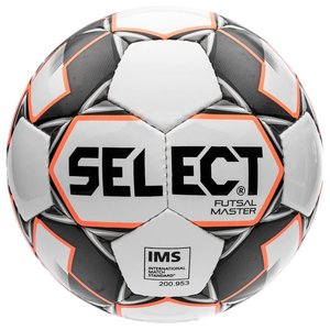 Мяч футзальный Select Futsal Master IMS (128) №4 White-Orange-Black (1043446061)